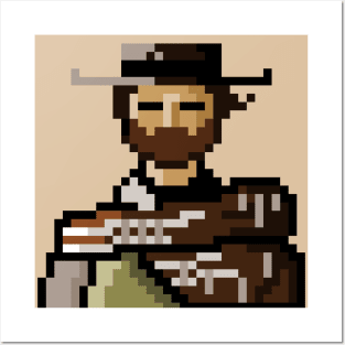 Pixel western art Posters and Art